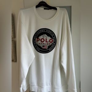 Polo Ralph Lauren ,white jacket . Sold as is .